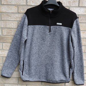 SIZE L. Eddie Bauer Fleece Quarter Zip Pullover.